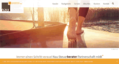 Desktop Screenshot of nau-steuerberatung.de